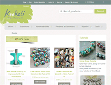 Tablet Screenshot of kookeli.com